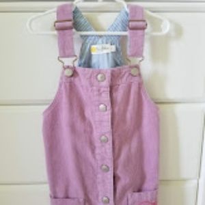Mini Boden Corduroy Overall Dress